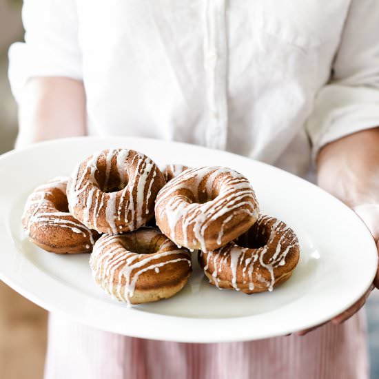 Pumpkin Baked Donuts - Recipe photo by BoxwoodAvenue