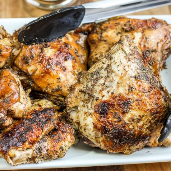Instant Pot Roasted Chicken - Recipe photo by SugarSpicesLife