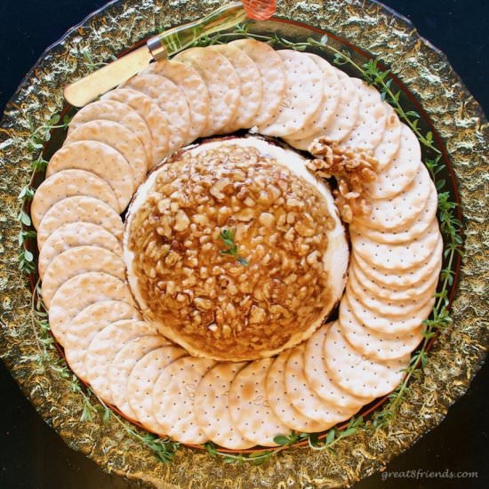 Fig Walnut Goat Cheese Terrine - Recipe photo by Great 8 Friends