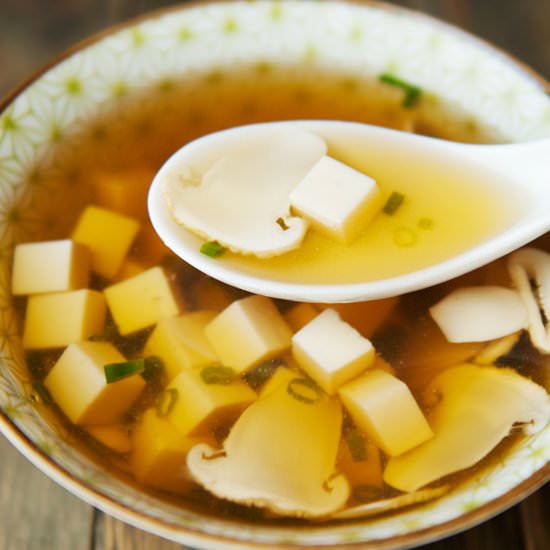 Matsutake Soup - Recipe photo by kaweah