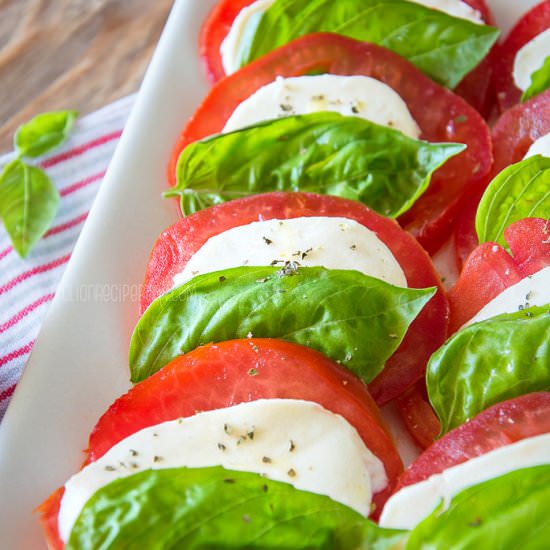 Caprese Salad - Recipe photo by ItalianRecipeBook
