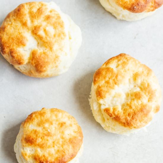 4 Ingredient Gluten Free Biscuits - Recipe photo by LifeAfterWheat
