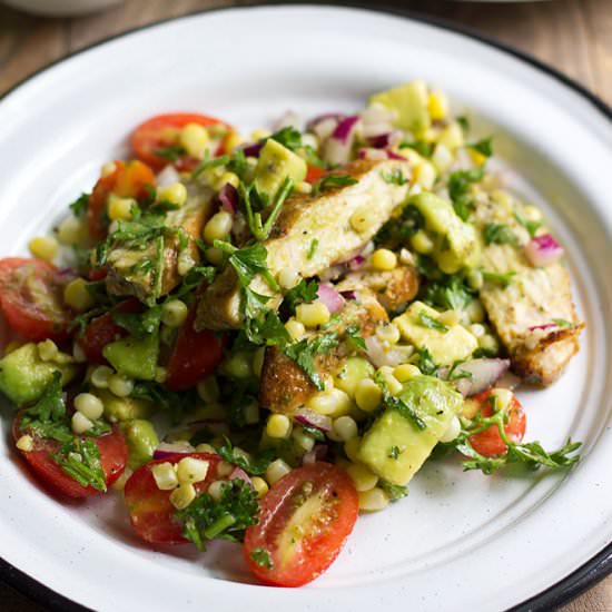 Avocado Chicken Salad - Recipe photo by MunatyCooking