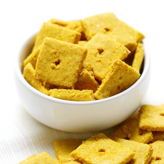 Homemade GF/V Cheez-its - Recipe photo by strengthandsunshine
