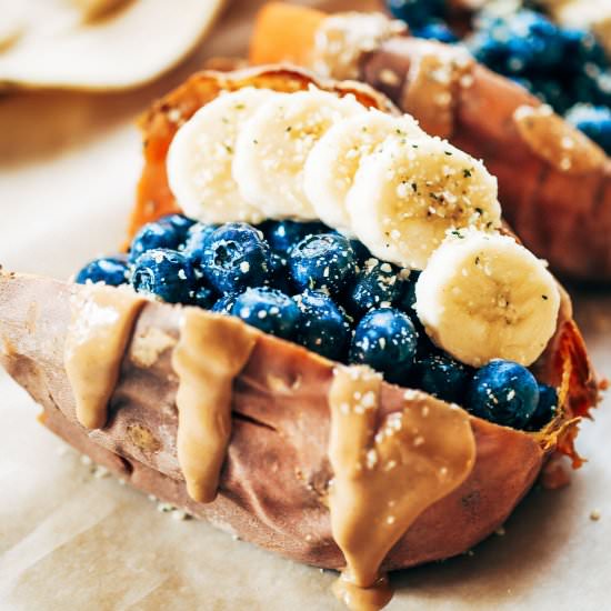 stuffed sweet potatoes - Recipe photo by Paleoglutenfree.com