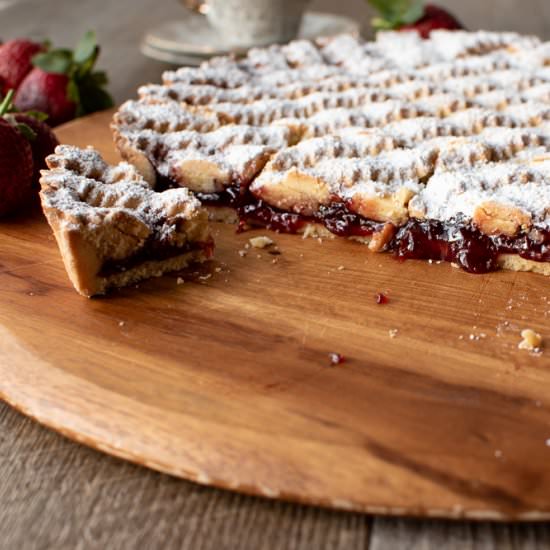 Strawberry Crostata Recipe - Recipe photo by Marcellina in Cucina
