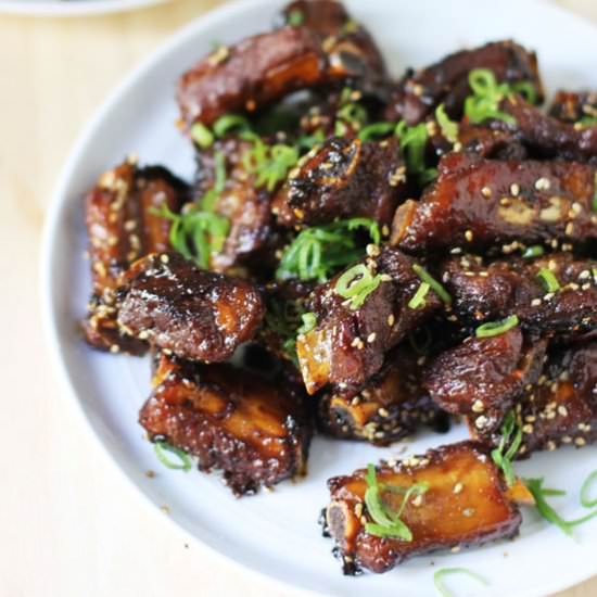Sweet and Sour Ribs - Recipe photo by savoringspoon