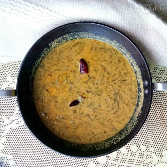 Basale gassi - Recipe photo by Mildlyindian