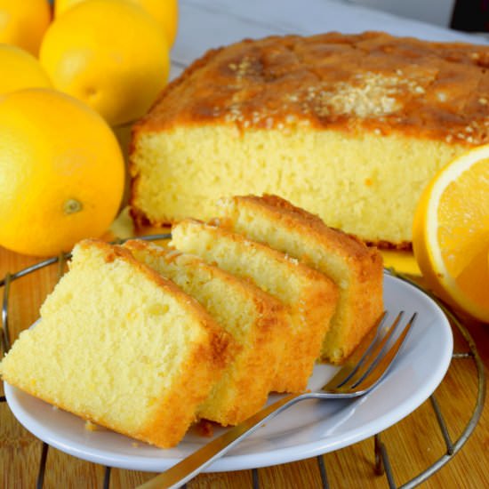 Orange Pound Cake - Recipe photo by Taste of Asian Food