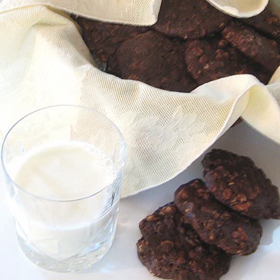 Chocolate Chunk Chocolate Cookies - Recipe photo by delightfulrepast