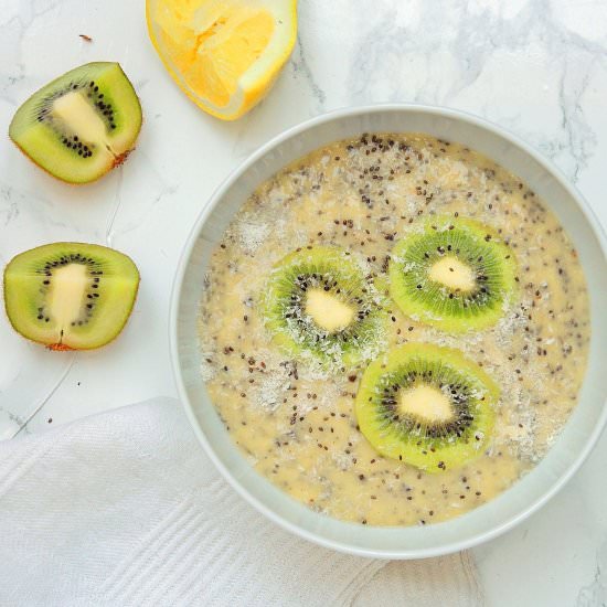 Green Exotic Smoothie - Recipe photo by rabarbarowo