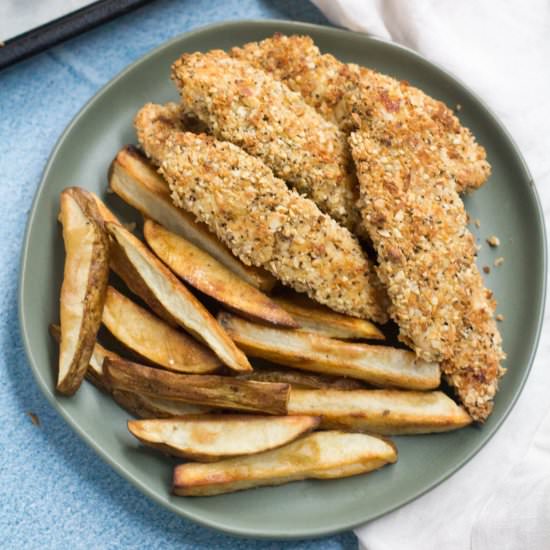 Whole30 Coconut Chicken Tenders - Recipe photo by thecleaneatingcouple
