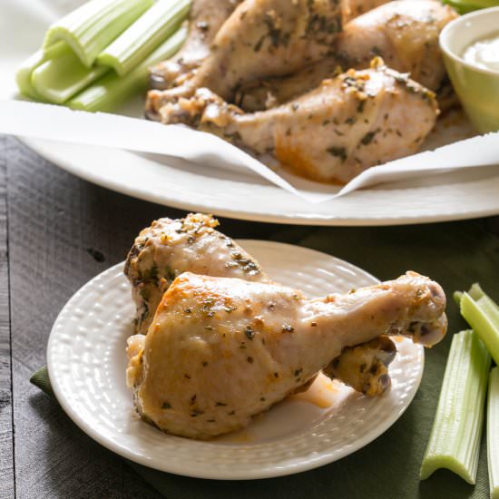 Slow Cooker Buffalo Chicken - Recipe photo by littlebitrecipes