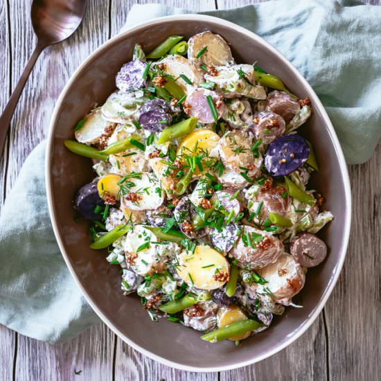 Potato Green Bean Salad - Recipe photo by lepetitchefsb