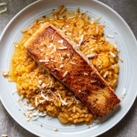 Coconut Curry Risotto - Recipe photo by cookingforkeeps