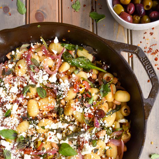 Mediterranean Gnocchi Skillet - Recipe photo by ibroughtbread