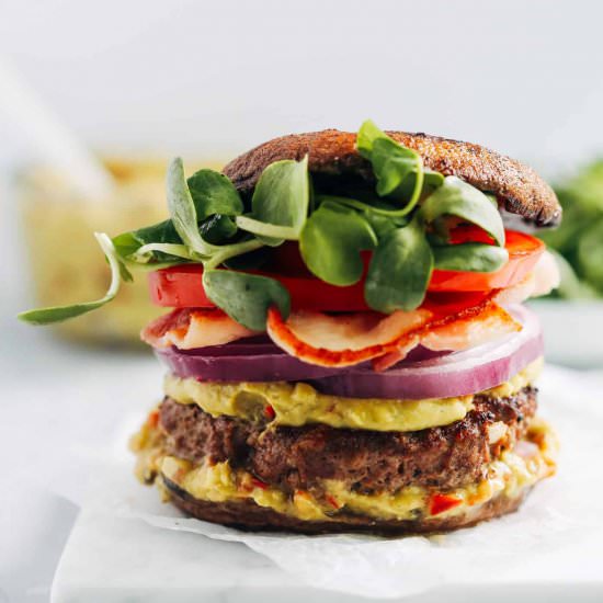Portobello Mushroom Bun Burgers - Recipe photo by PrimaveraKitchen
