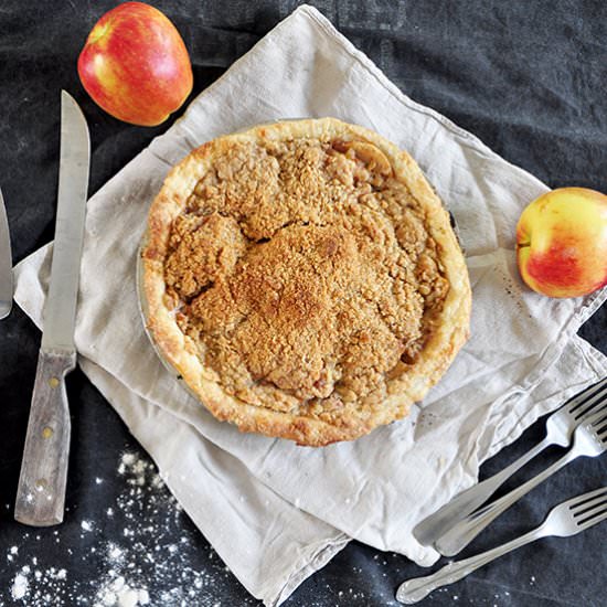 Simple Dutch Apple Pie - Recipe photo by ramshacklepantry