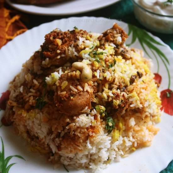 Hyderabadi Dum Biryani - Recipe photo by flavouredgoodness