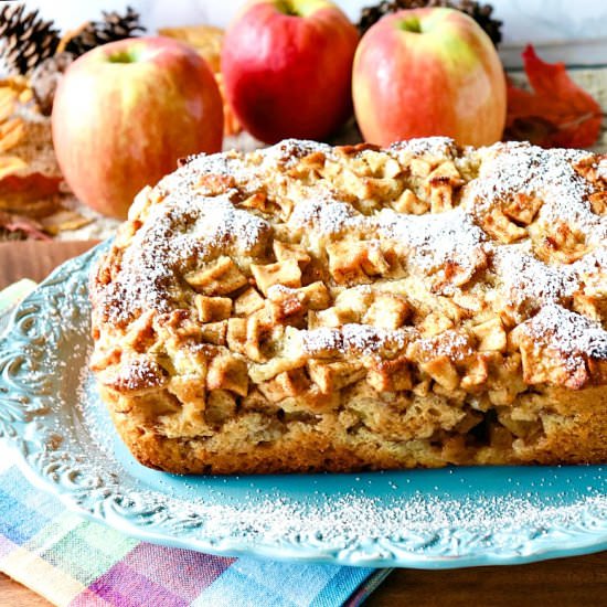 No-Knead Apple Yeast Bread - Recipe photo by Kudos Kitchen by Renee