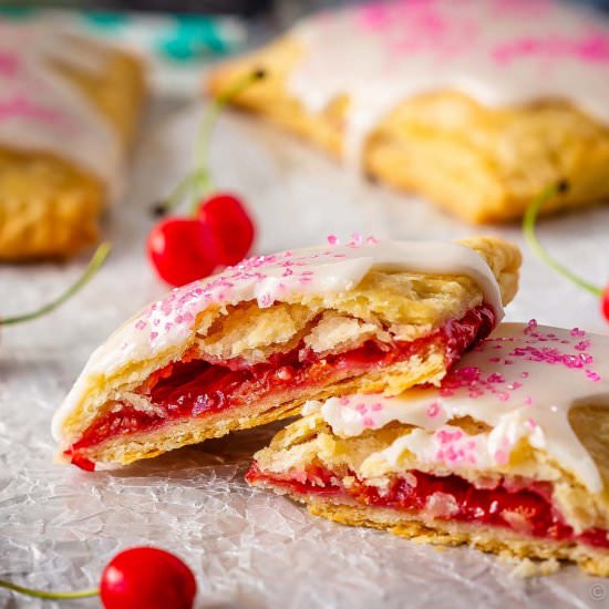 Cherry Pop Tarts - Recipe photo by bake.eat.repeat.