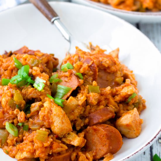 One Pot Jambalaya - Recipe photo by cookingformysoul