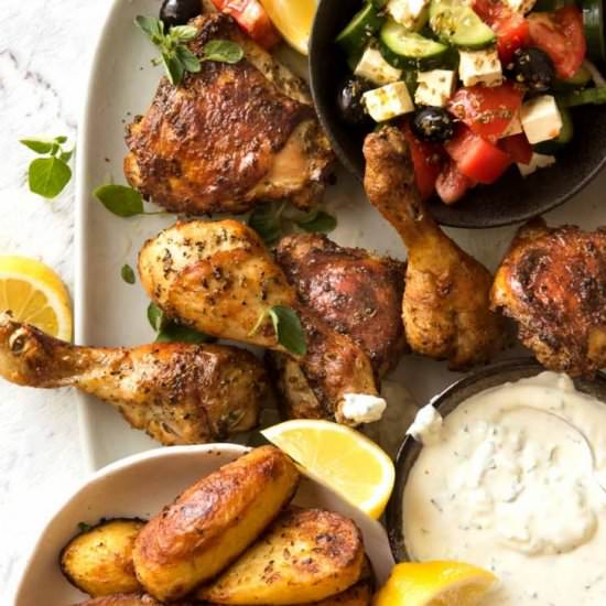 Greek Chicken - Recipe photo by RecipeTin Eats