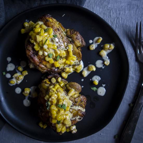 Brazilian Roasted Chicken Thighs - Recipe photo by Went Here 8 This