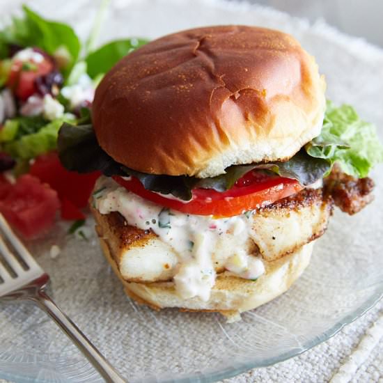 The Secrets to a Fish Sandwich - Recipe photo by cravingtasty