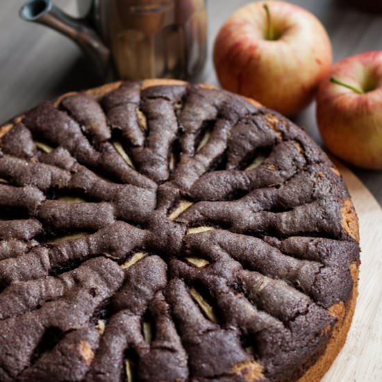 Polish apple cake - Recipe photo by electricbluefood