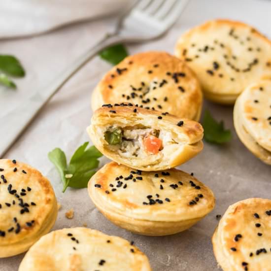 Mini Chicken Pot Pies - Recipe photo by sugarsaltmagic