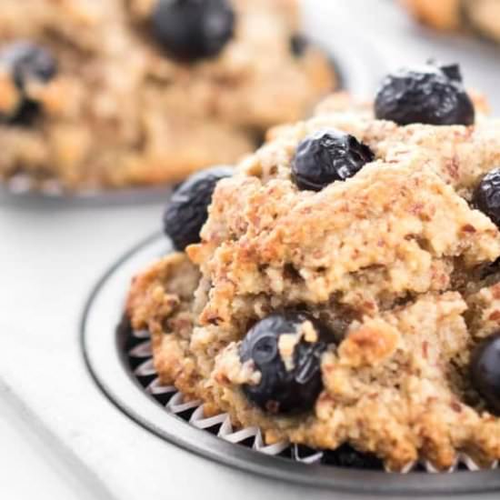 Almond flour blueberry muffins - Recipe photo by thelemonbowl