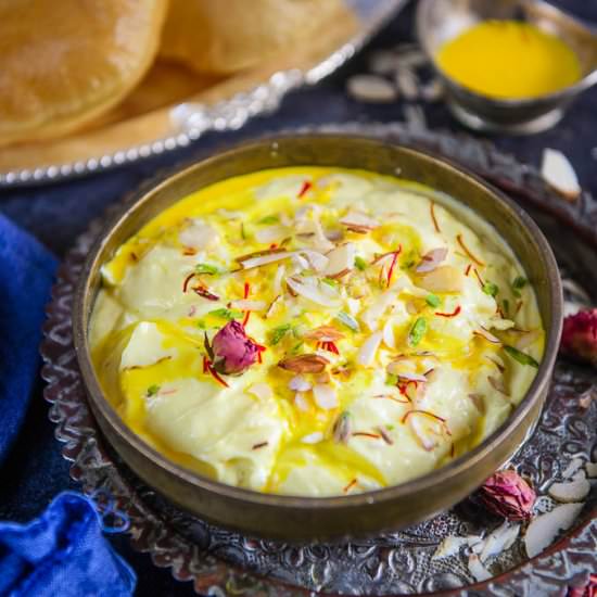 Shrikhand - Recipe photo by Whiskaffair