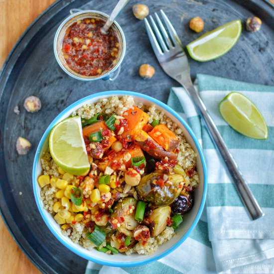 Super Quinoa Bowl - Recipe photo by TopFoodFacts