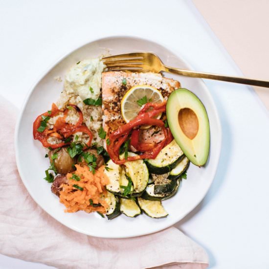 Burnout Bowl - Recipe photo by Nutrition Stripped