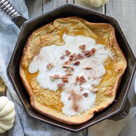 Pumpkin Spice Dutch Baby - Recipe photo by gluten-free palate