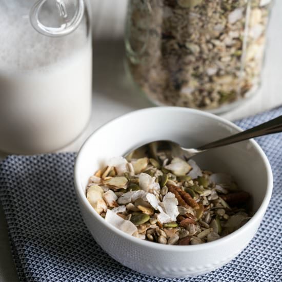 Low Carb Muesli - Recipe photo by littlebitrecipes