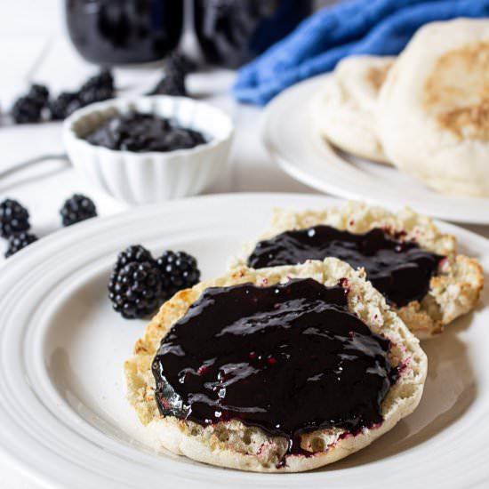 Seedless Blackberry Jam - Recipe photo by BeyondtheCoop