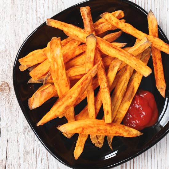 Oven Baked Sweet Potato Fries - Recipe photo by spoonfulofkindness