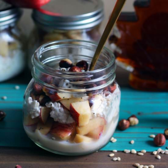 Overnight Barley Breakfast Bowl - Recipe photo by AmyGorinNutrition