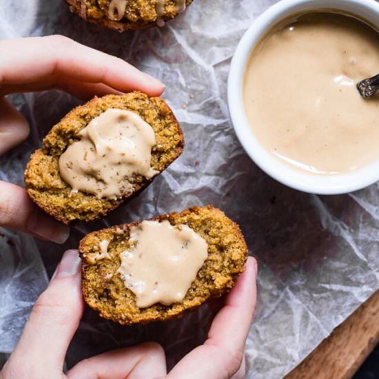 Paleo Pumpkin Spice Muffins - Recipe photo by foodfaithfitness