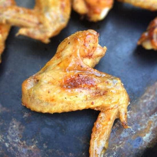 Oven Baked Crispy Chicken Wings - Recipe photo by thelemonbowl