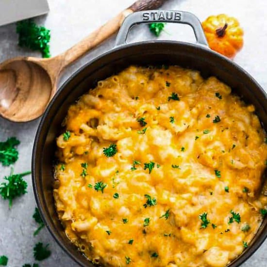 Pumpkin Macaroni and Cheese - Recipe photo by LifemadeSweeter