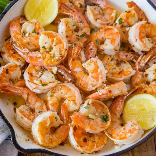 Shrimp Scampi - Recipe photo by dinnerthendessert
