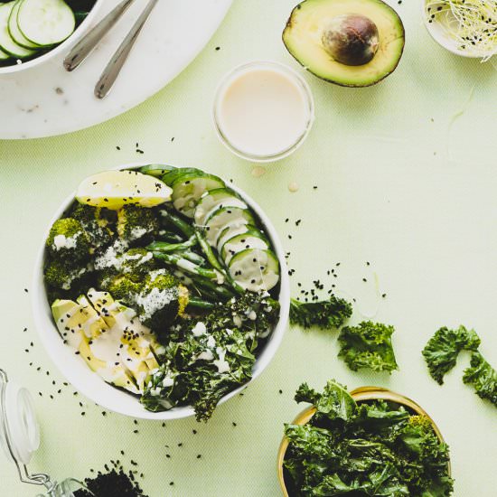 Green Goddess Bowls - Recipe photo by whoneedssalad