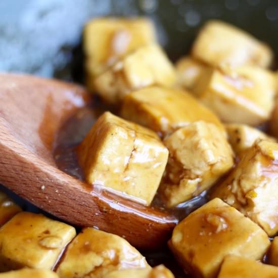 Easy Orange Tofu - Recipe photo by theconscientiouseater