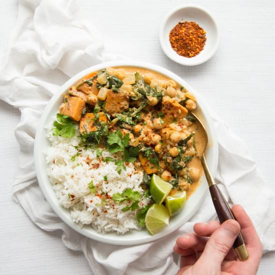 Sweet Potato Curry - Recipe photo by dontgobaconmyheart