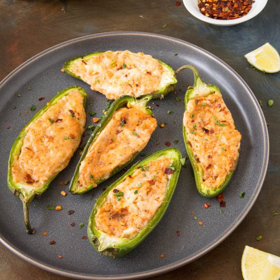 Baked Cream Cheese Jalapeno Poppers - Recipe photo by ChiliPepperMadness