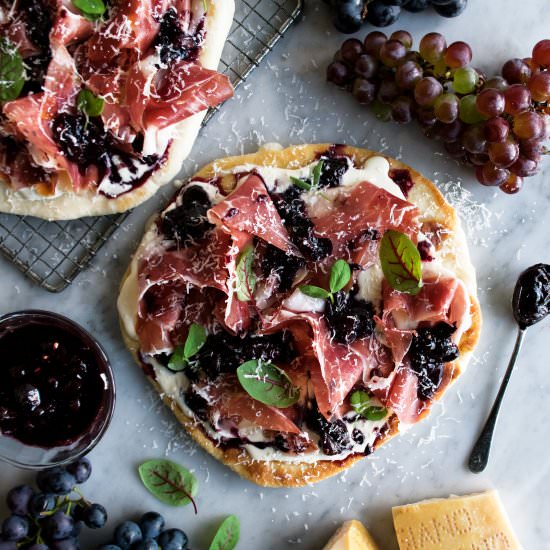 Prosciutto Piadina - Recipe photo by The Original Dish