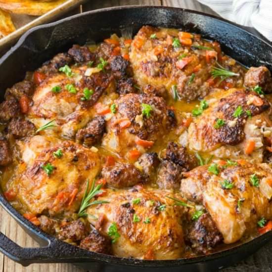 Chicken Scarpariello - Recipe photo by Gonna Want Seconds